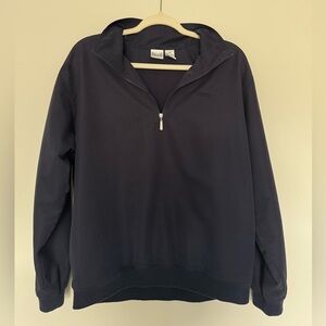 Izod woman’s Dark Zip-Up Sweater